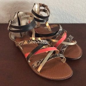 LOFT Ankle Strap Sandals